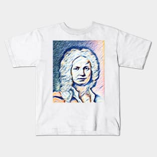 Antonio Vivaldi Portrait | Antonio Vivaldi Artwork 12 Kids T-Shirt